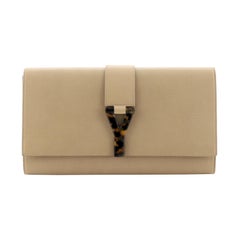 Saint Laurent Chyc Clutch Leather