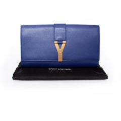 Saint Laurent, Chyc leather clutch