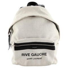 Saint Laurent City Backpack Canvas Mini