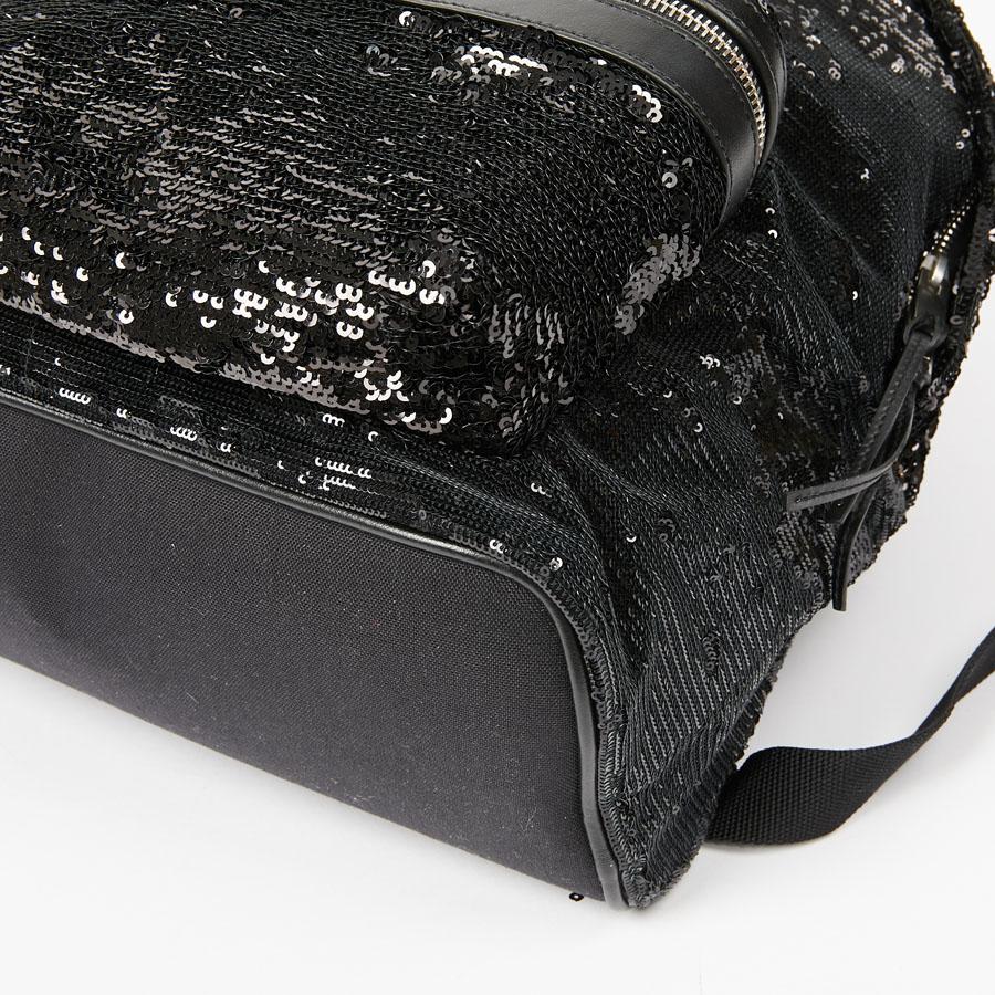 Black SAINT LAURENT City Mini Backpack