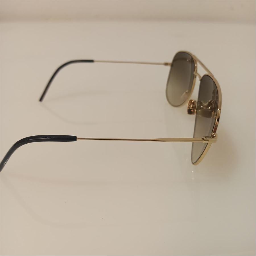 Saint Laurent Classic 11 Aviator Sunglasses In Excellent Condition For Sale In Gazzaniga (BG), IT
