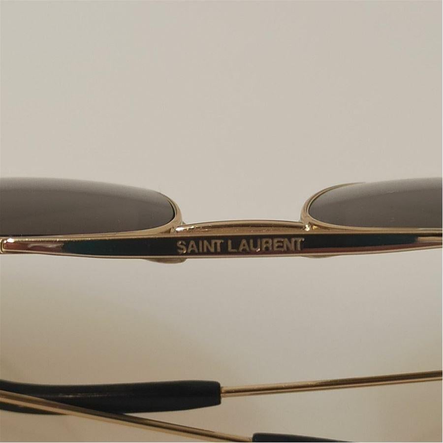 Women's Saint Laurent Classic 11 Aviator Sunglasses For Sale