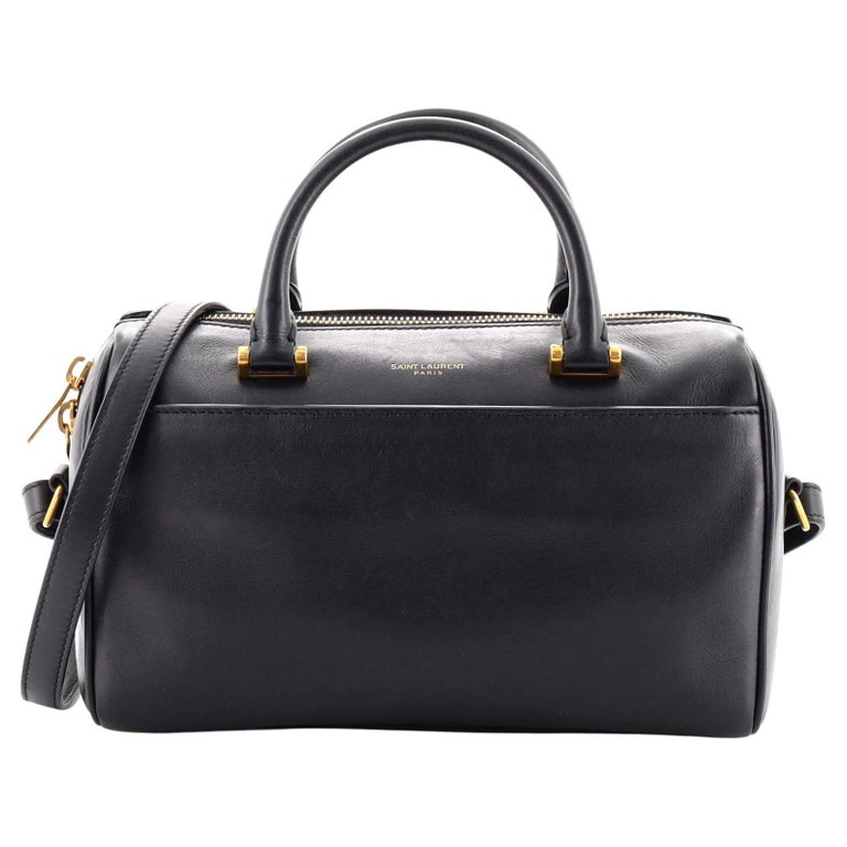 Saint Laurent Classic Baby Duffle Bag Leather at 1stDibs