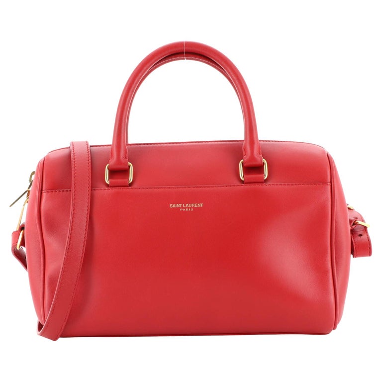 Saint Laurent Classic Baby Duffle Bag Leather For Sale at 1stDibs