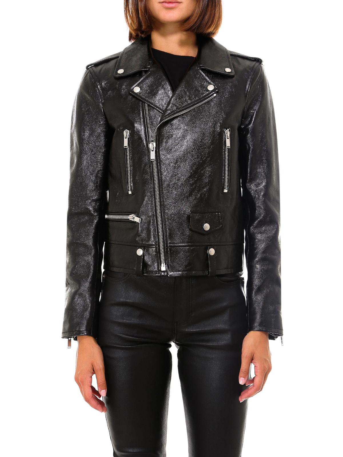 Saint laurent no smoking leather jacket hotsell