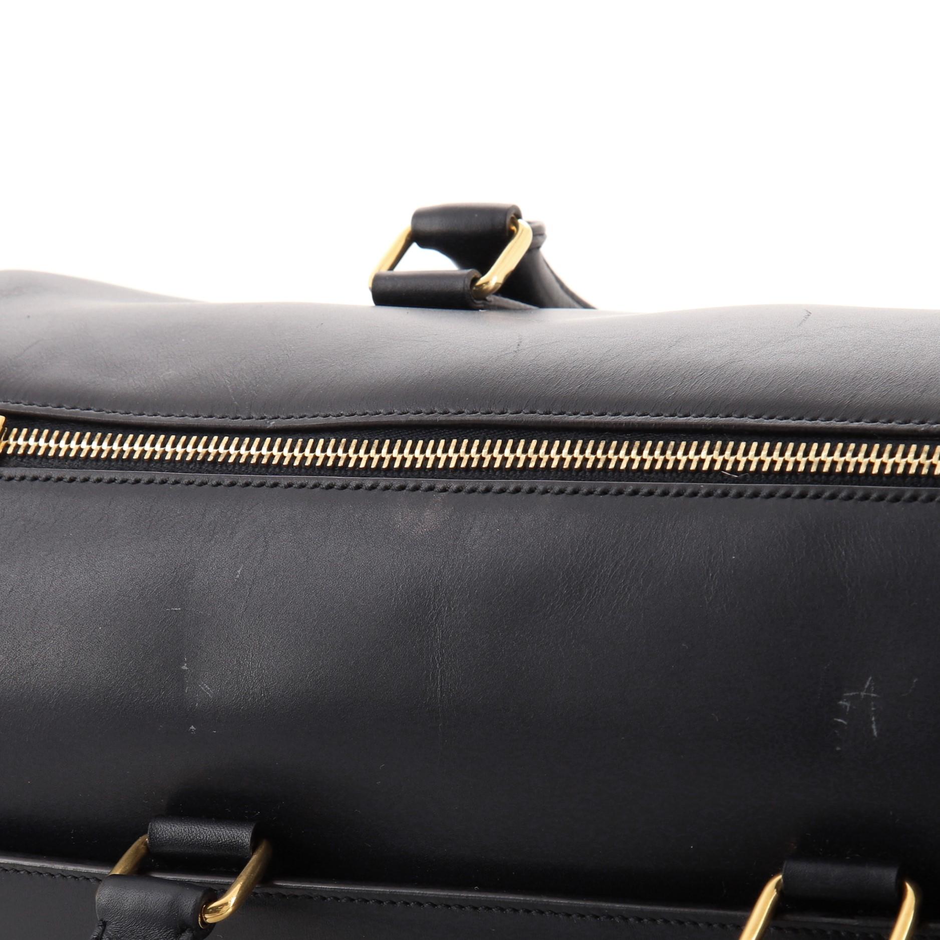 Saint Laurent Klassische Duffle Bag aus Leder 6 1