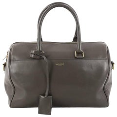 Saint Laurent Classic Duffle Bag Leather 6
