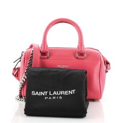 Saint Laurent Classic Duffle Bag Leather Toy