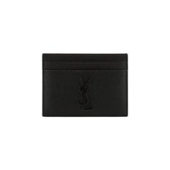 Saint Laurent  Classic Monogram Card Case Leather