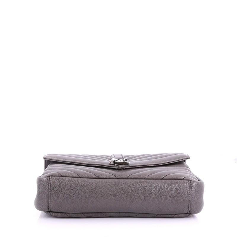 Women's or Men's Saint Laurent Classic Monogram College Bag Matelasse Chevron Leather Medium