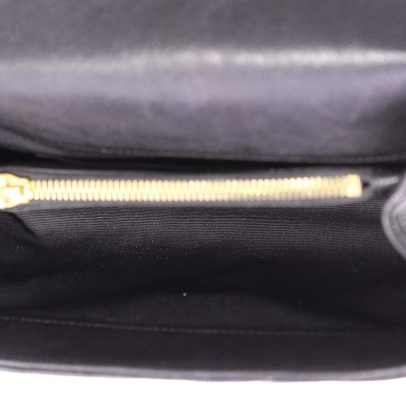 Saint Laurent Classic Monogram College Bag Matelasse Chevron Leather Medium 2