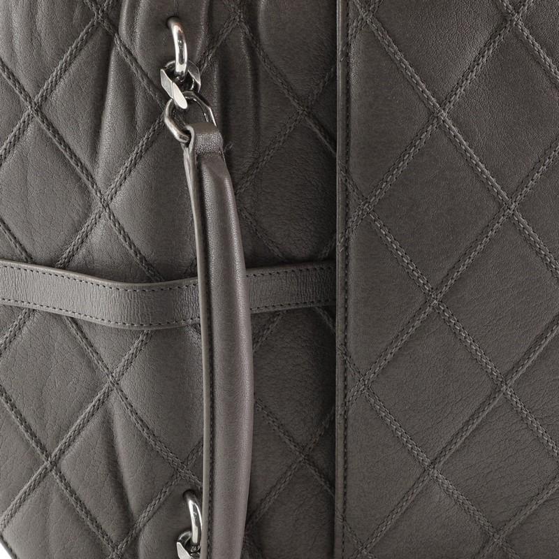 Saint Laurent Classic Monogram College Bag Quilted Leather Medium 2