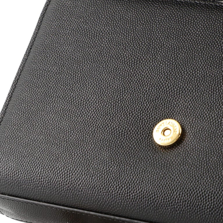 Saint Laurent Classic Monogram Crossbody Bag Grainy Leather Small For Sale 2