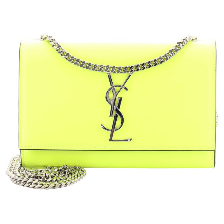 Saint Laurent Classic Monogram Crossbody Bag Grainy Leather Small at