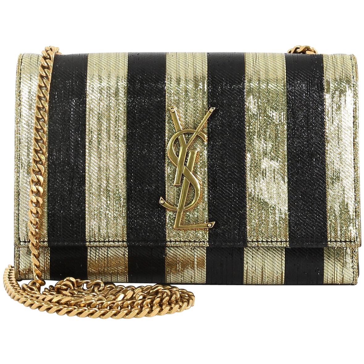 Saint Laurent Classic Monogram Crossbody Bag Sequins Small