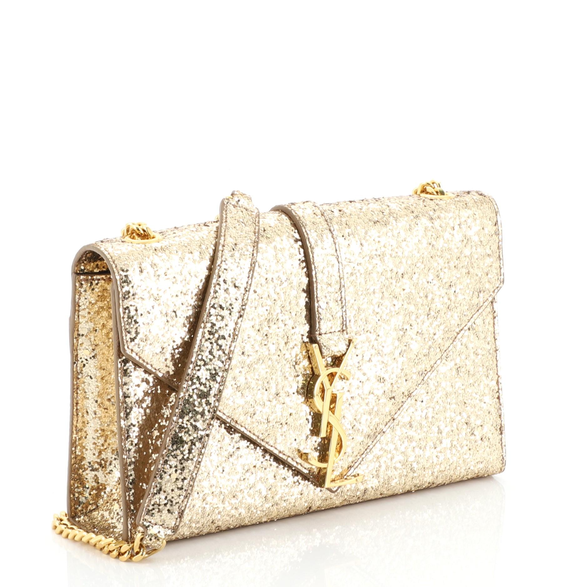 ysl glitter bag