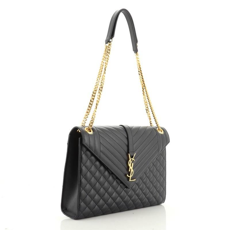 saint laurent classic monogram quilted leather shoulder bag