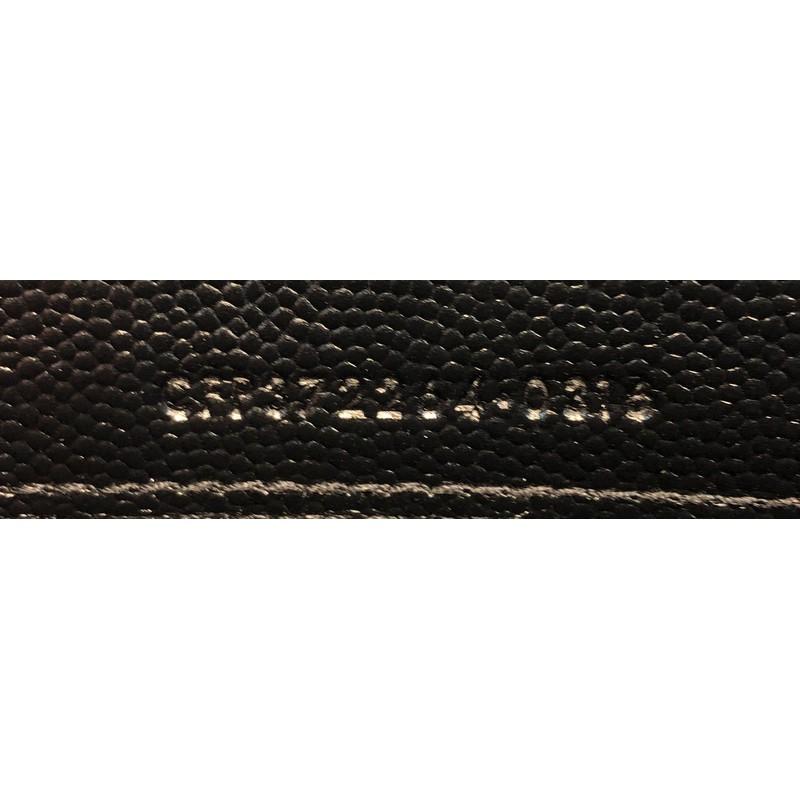 Saint Laurent Classic Monogram Flap Wallet Matelasse Chevron Leather Larg 2