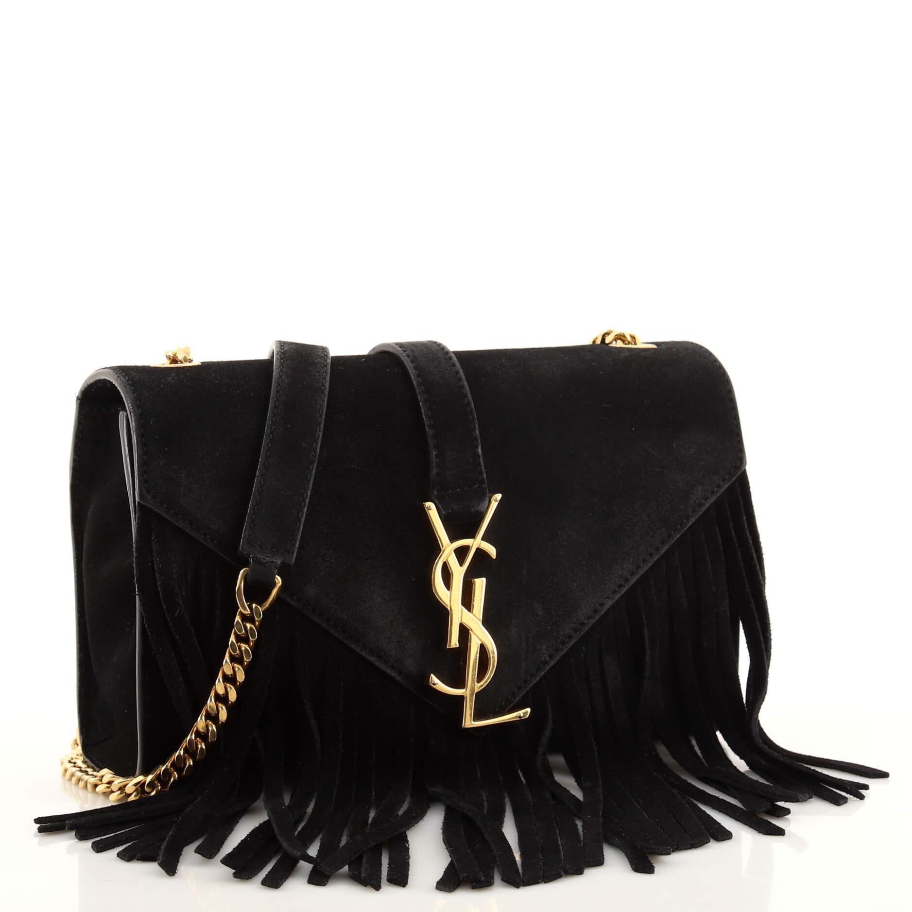 ysl fringe bag