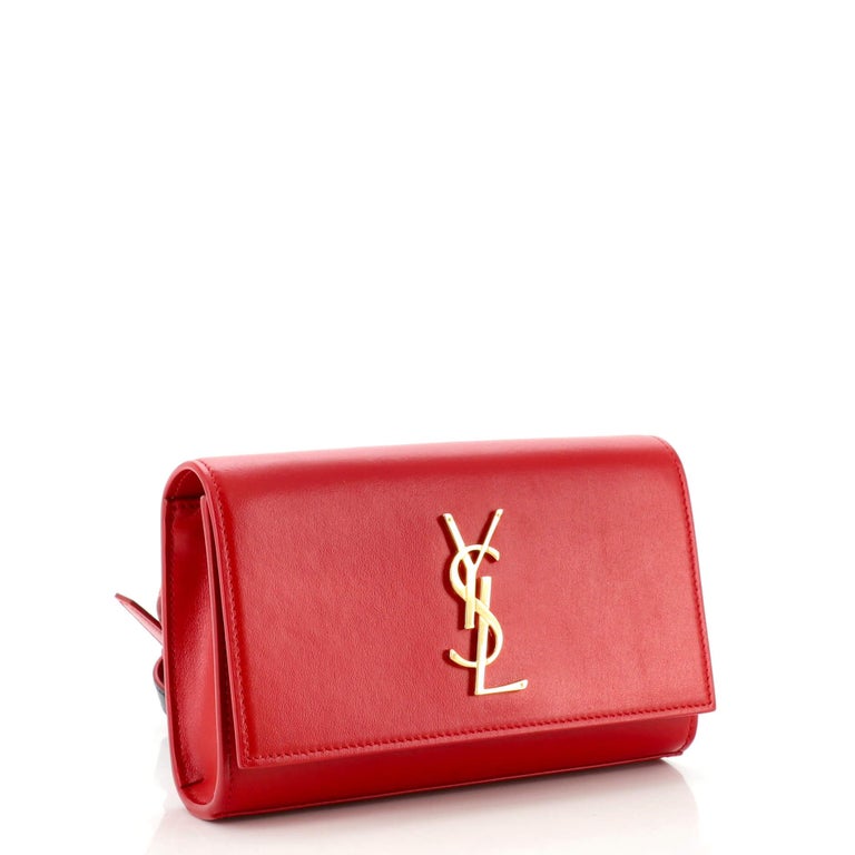 Saint Laurent Classic Monogram Kate Belt Bag Leather at 1stDibs