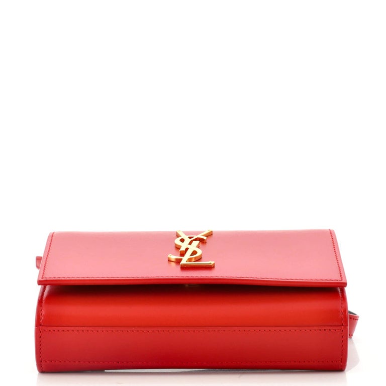 Saint Laurent Classic Monogram Kate Belt Bag Leather at 1stDibs