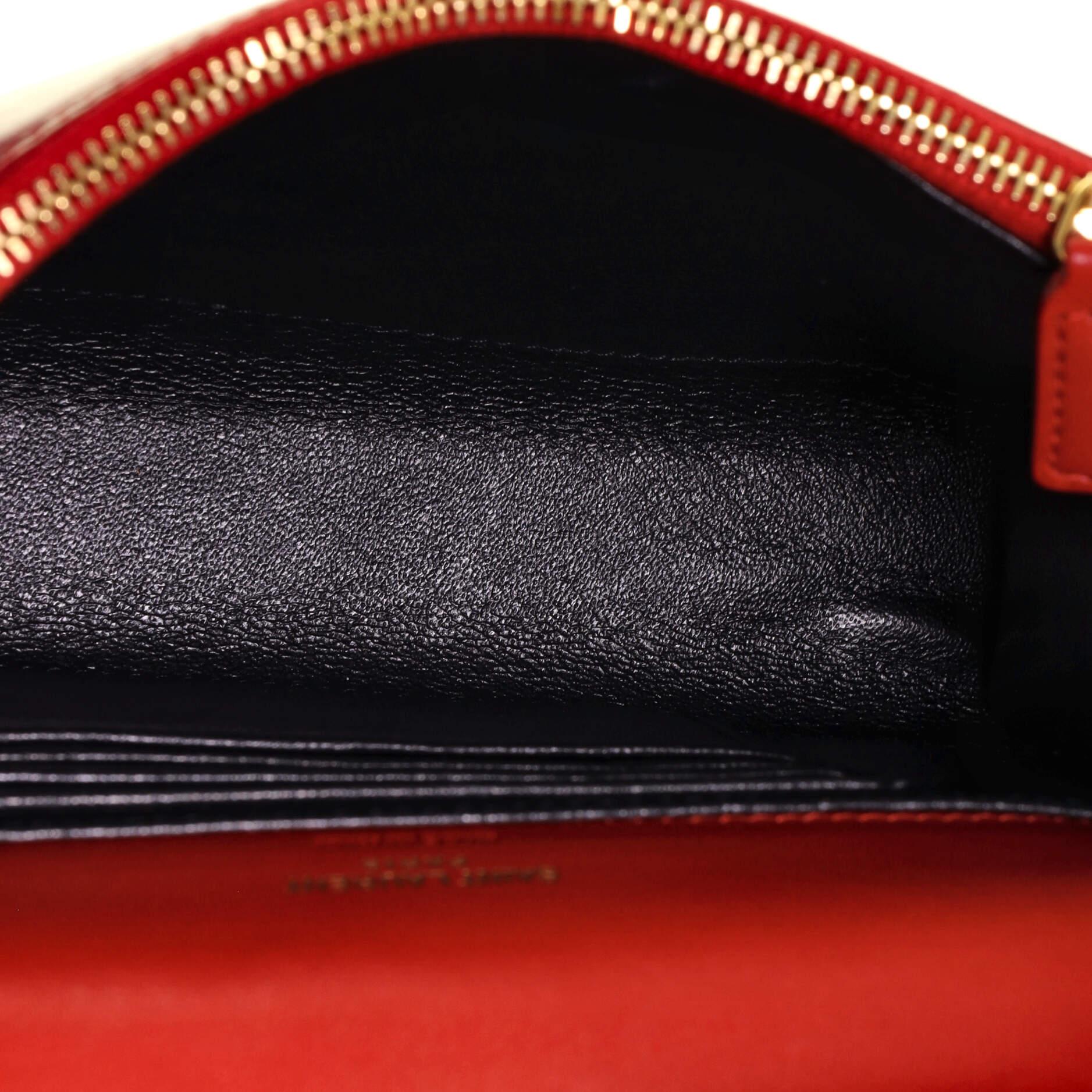 Saint Laurent Classic Monogram Kate Belt Bag Leather In Good Condition In NY, NY