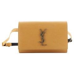 Saint Laurent Classic Monogram Kate Belt Bag Leather