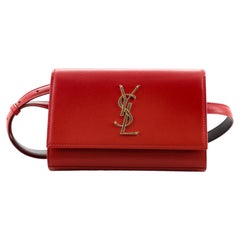 Saint Laurent Classic Monogram Kate Belt Bag Leather