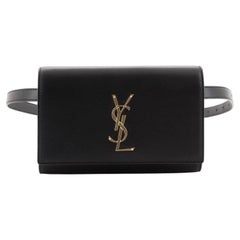 Saint Laurent Classic Monogram Kate Belt Bag Leather