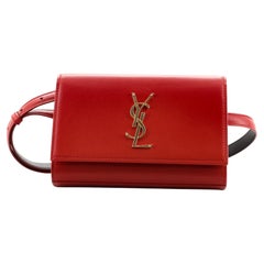 Saint Laurent Classic Monogram Kate Belt Bag Leather