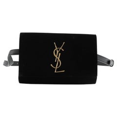 Saint Laurent Classic Monogram Kate Belt Bag Velvet