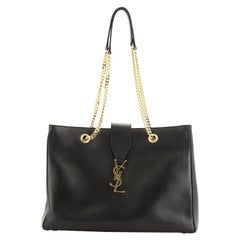 Saint Laurent Classic Monogram Shopper Leather Large