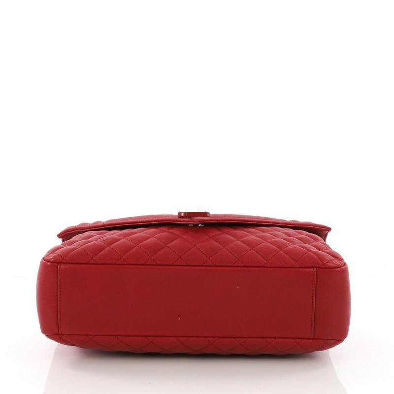 Women's or Men's Saint Laurent Classic Monogram Slouchy Flap Bag Quilted Leather Large