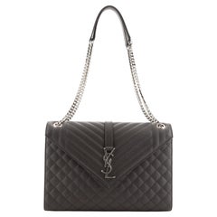 Saint Laurent Classic Monogram Tassel Crossbody Bag Velvet Small