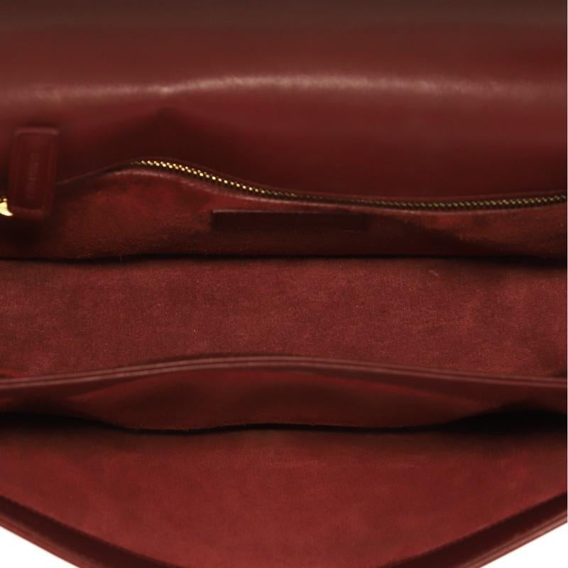  Saint Laurent Classic Monogram Universite Bag Leather Medium 1