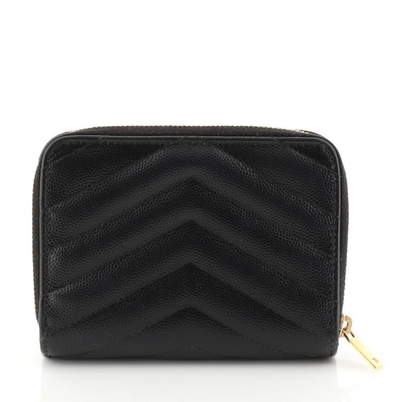 ysl compact zip around wallet
