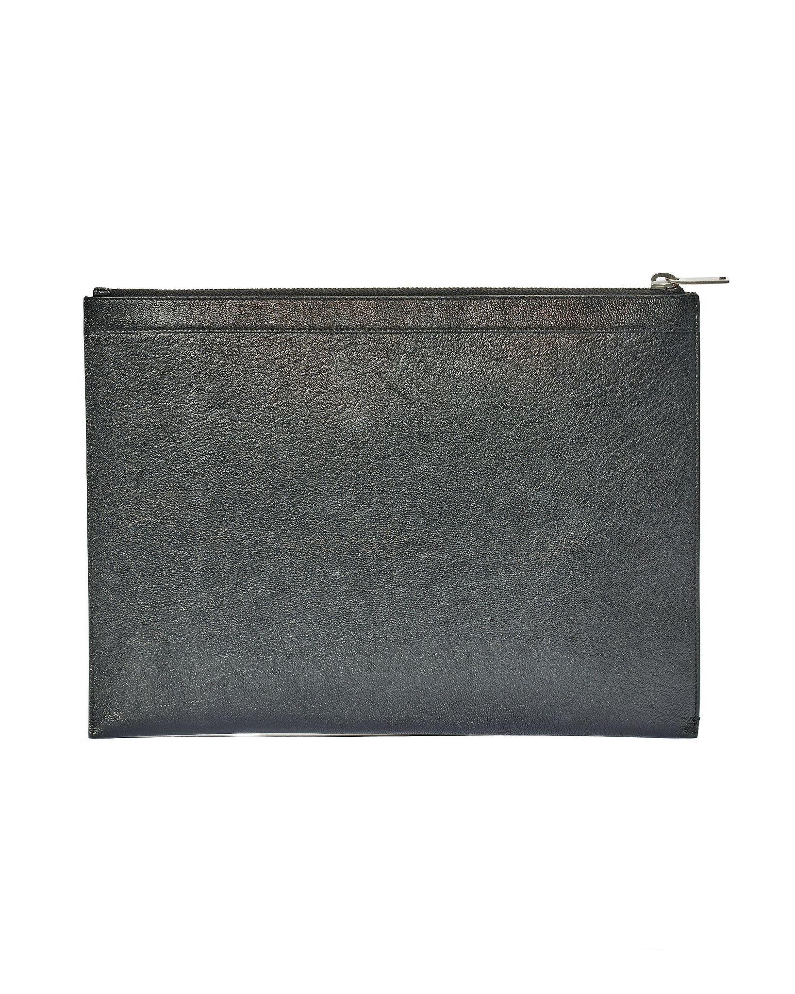 Saint Laurent Pochette MM Clous Noir Bon état - En vente à Torre Del Greco, IT
