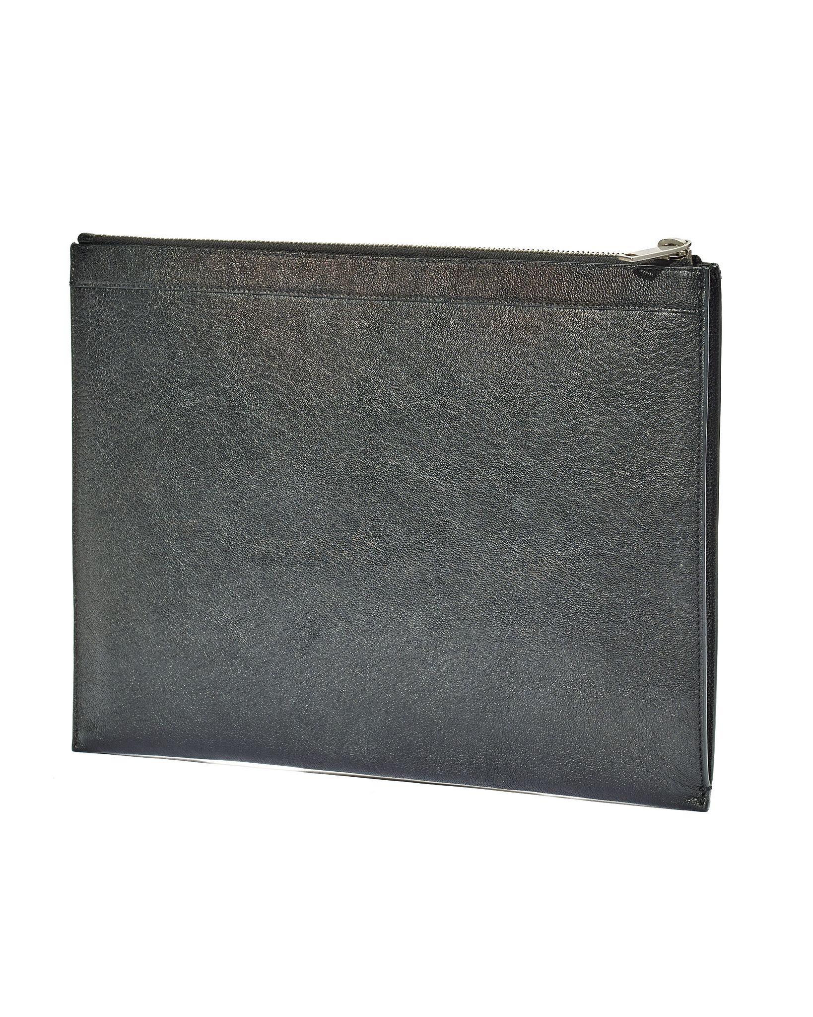Saint Laurent Pochette MM Clous Noir en vente 1