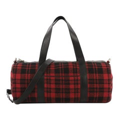 Saint Laurent Convertible Weekender Bag Wool 