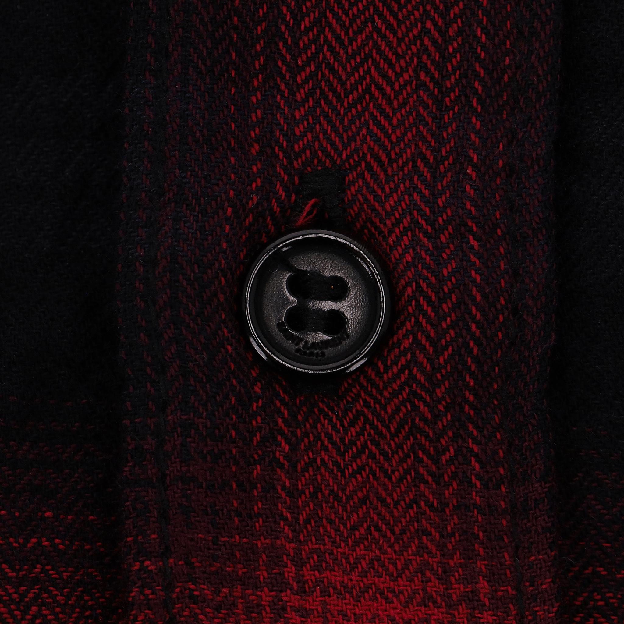 Donna Saint Laurent Cotton Checked Shirt in vendita