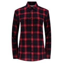 Saint Laurent Cotton Checked Shirt