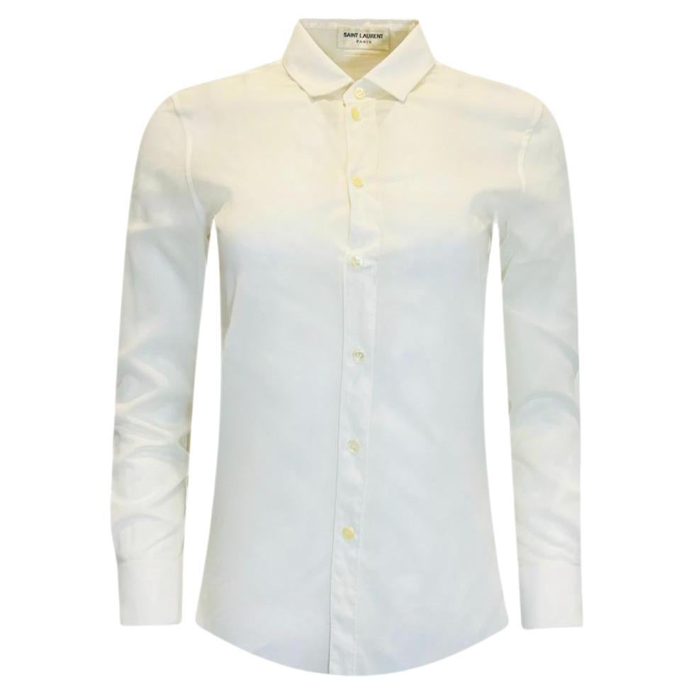 Saint Laurent Cotton Shirt For Sale