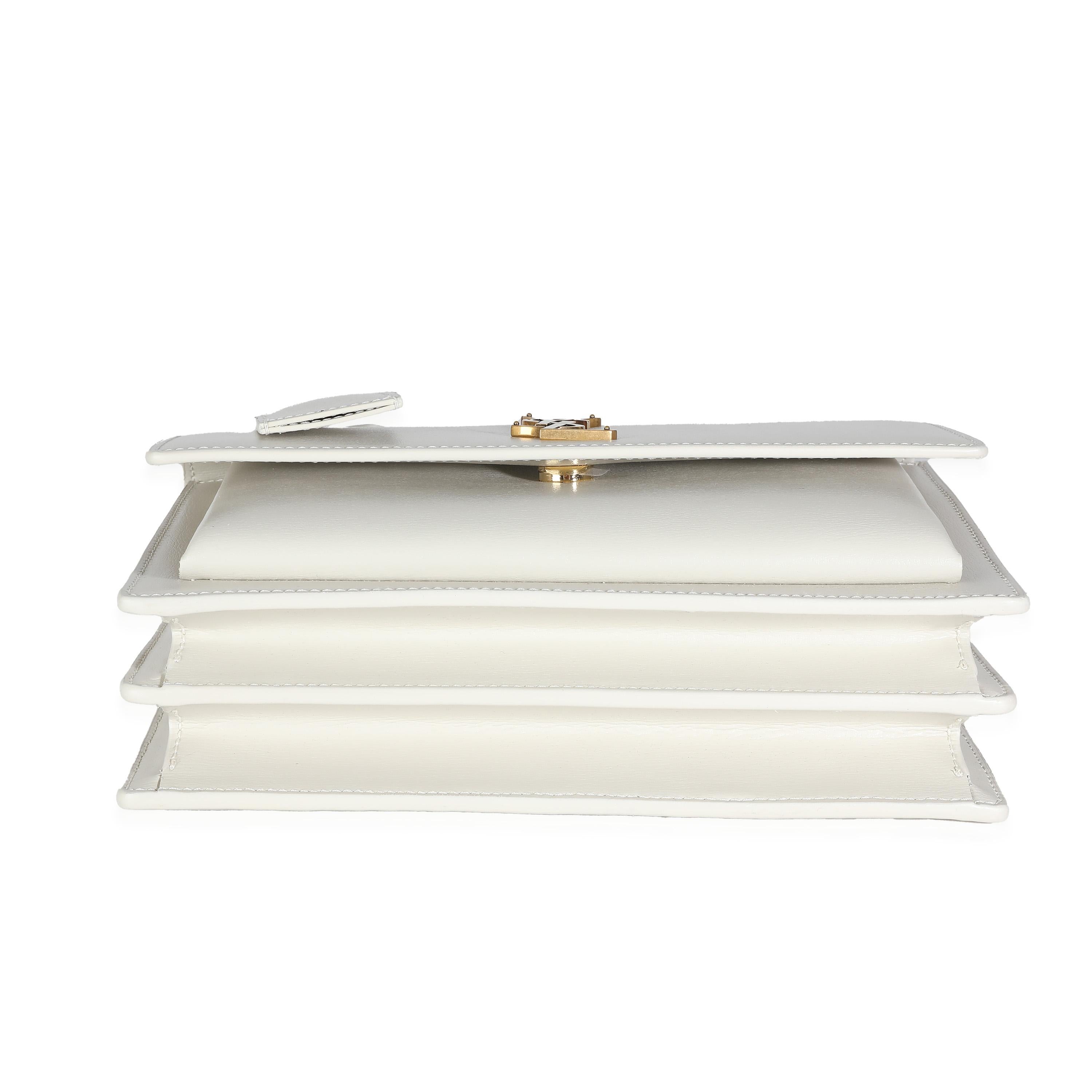 Women's or Men's Saint Laurent Crema Soft Calfskin Medium Sunset Chain Bag