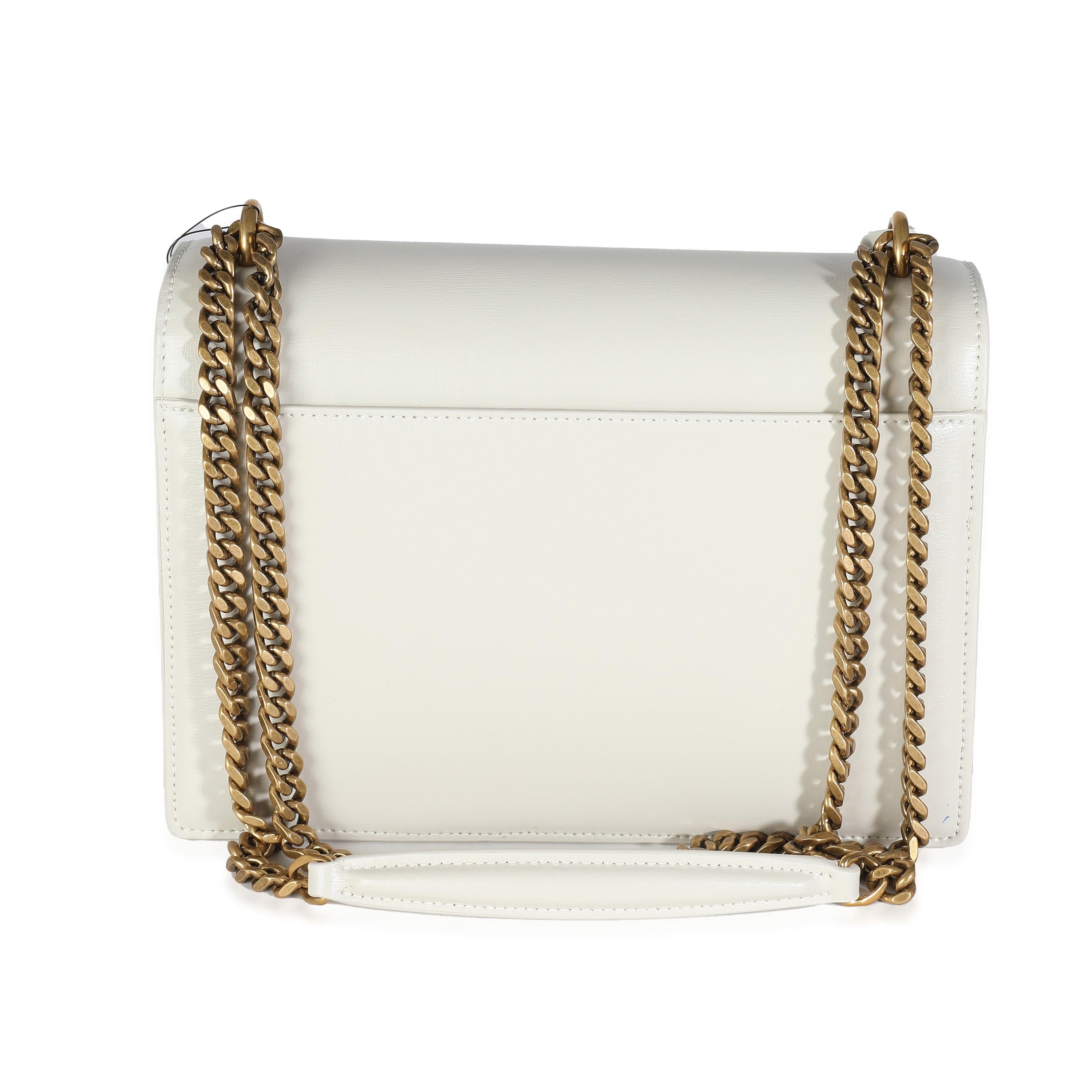 Saint Laurent Crema Soft Calfskin Medium Sunset Chain Bag 3