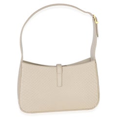 Saint Laurent Creme Python Le 5 a 7 Hobo