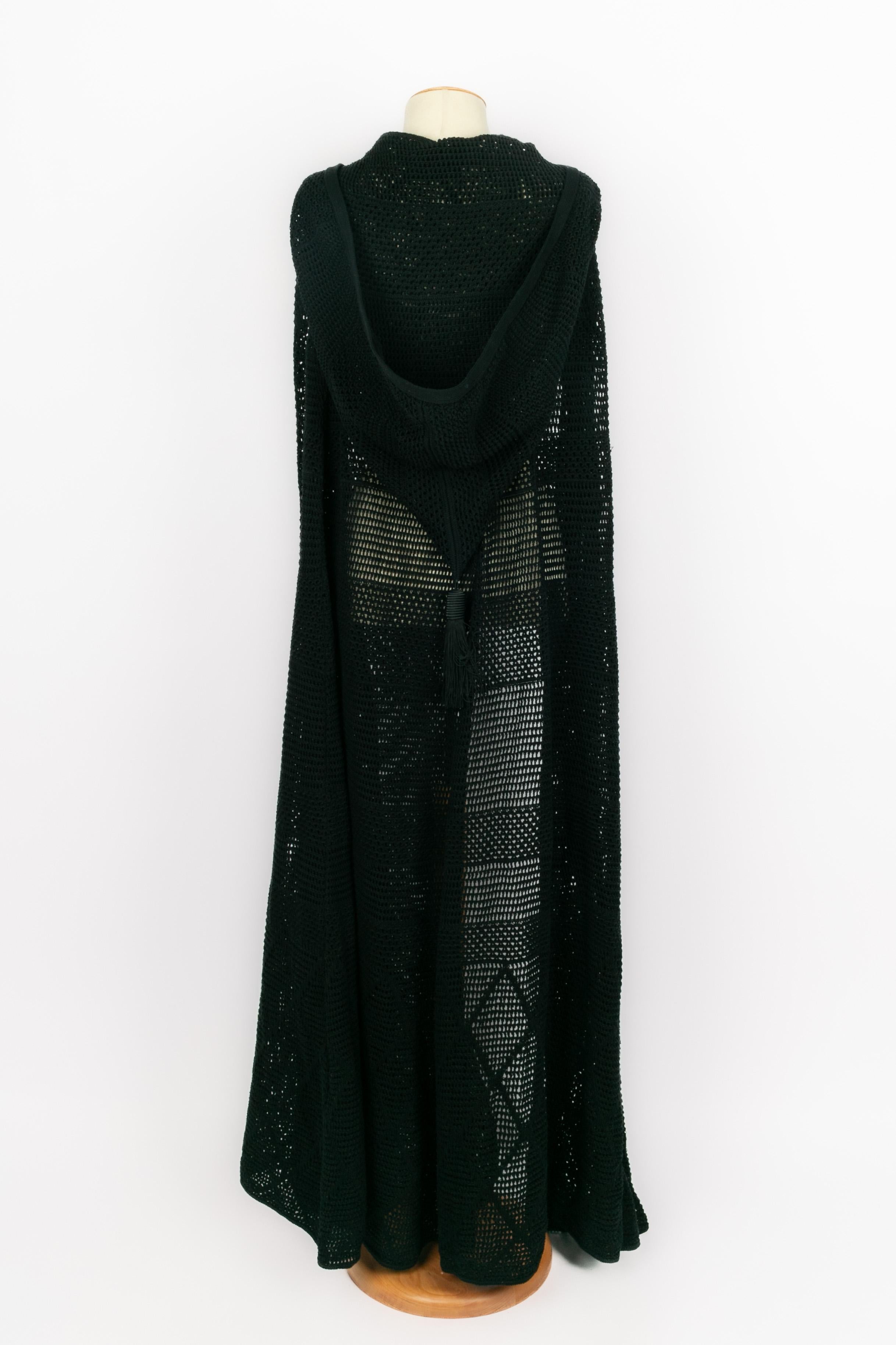 Women's Saint Laurent crochet cape For Sale