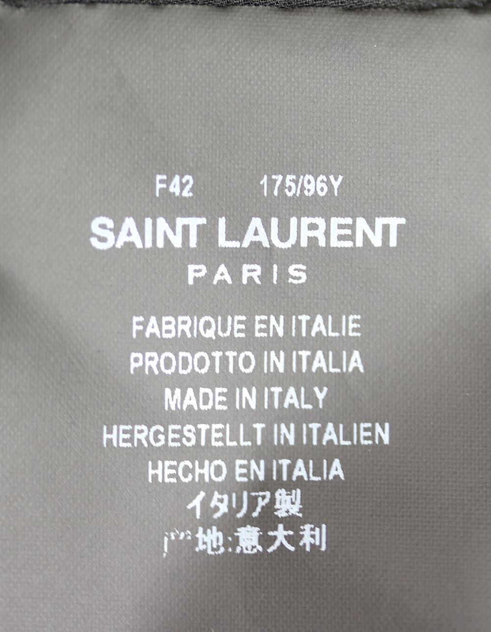 Saint Laurent Daisy-Print Wool Mini Dress  In Excellent Condition In London, GB