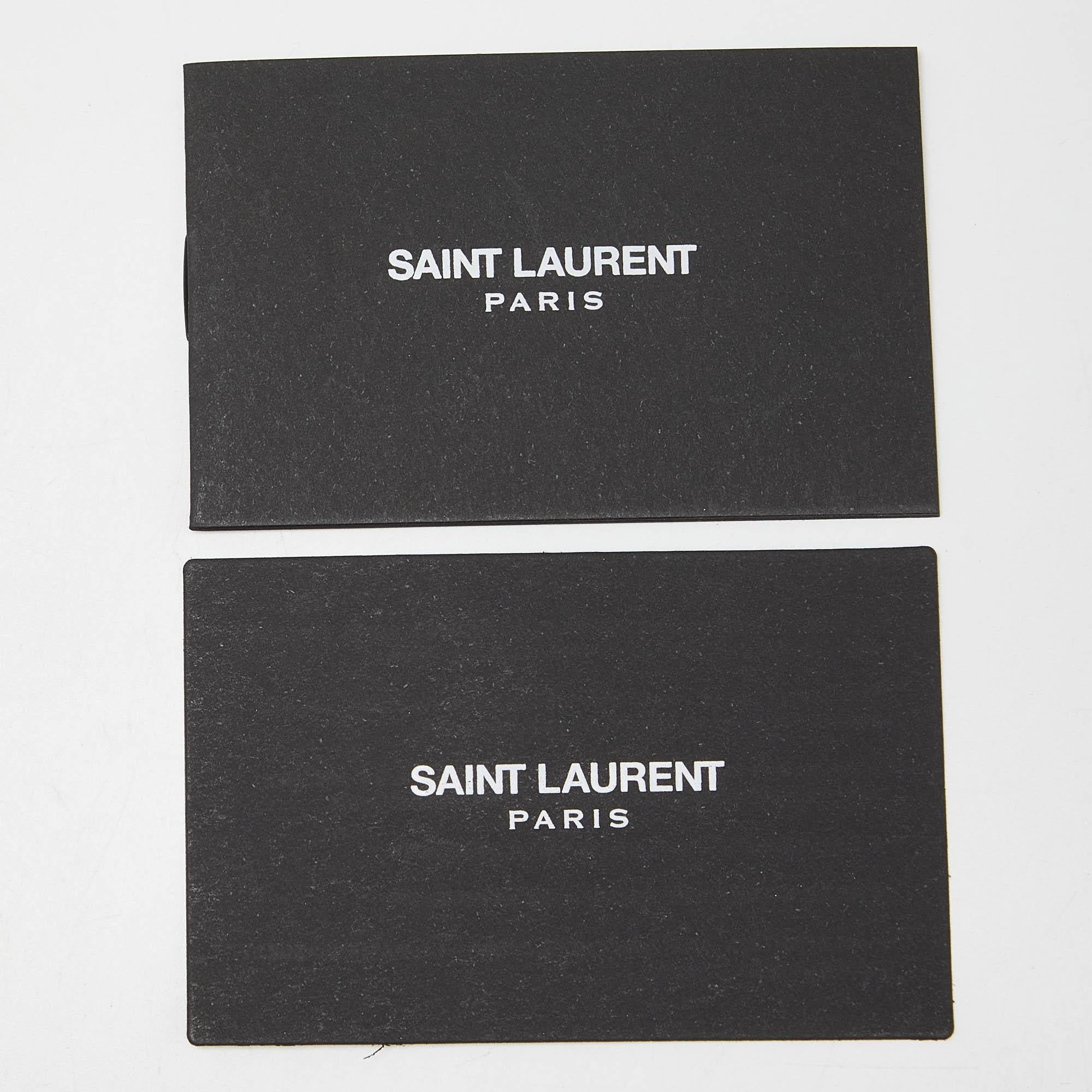 Saint Laurent Bleu foncé Leather Small Classic Sac De Jour Tote 8