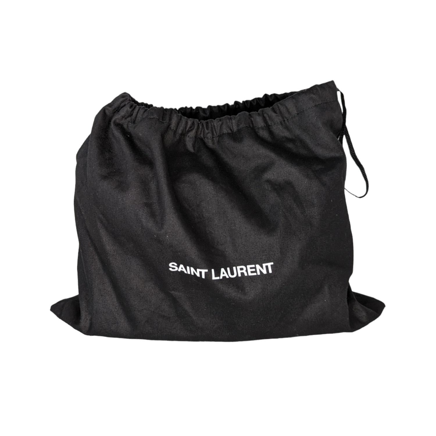 Saint Laurent Dark Naturel Small Loulou Matelassé Shoulder Bag 3