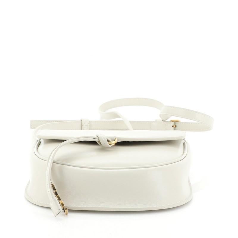 Saint Laurent Datcha Crossbody Bag Leather Small In Good Condition In NY, NY